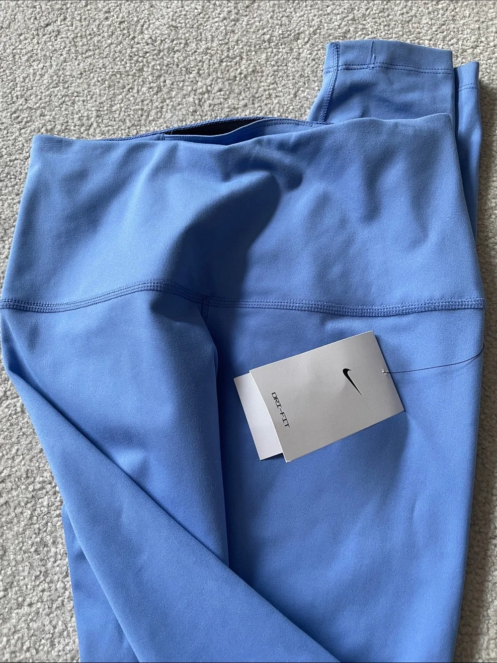 Nike  Light Blue Dri-FIT Leggings